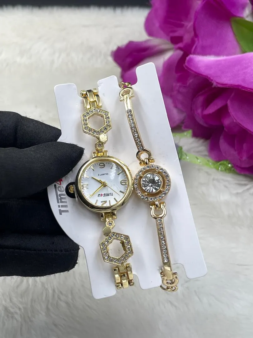 Wristwatch and bracelet combo - 5
