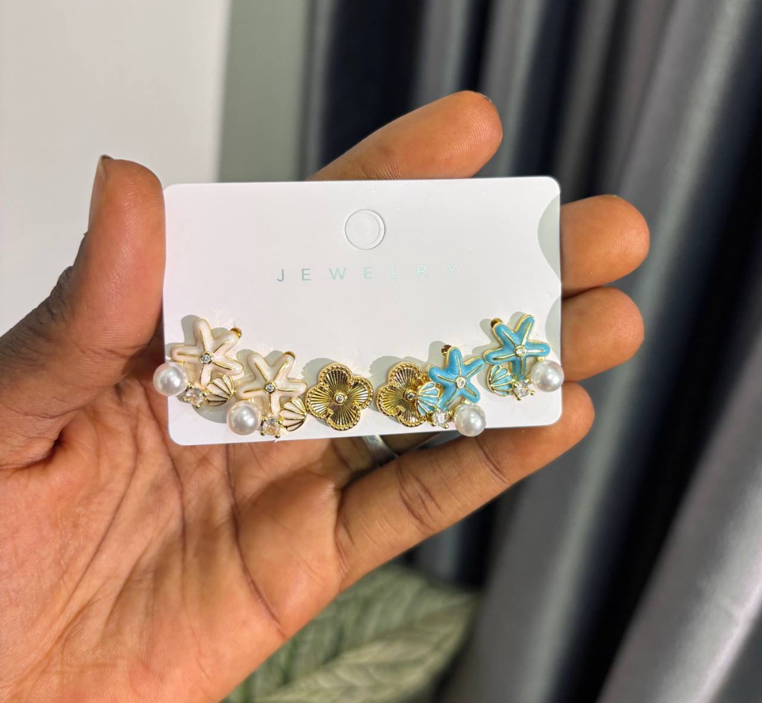 LUXURY 3 SET EARRINGS