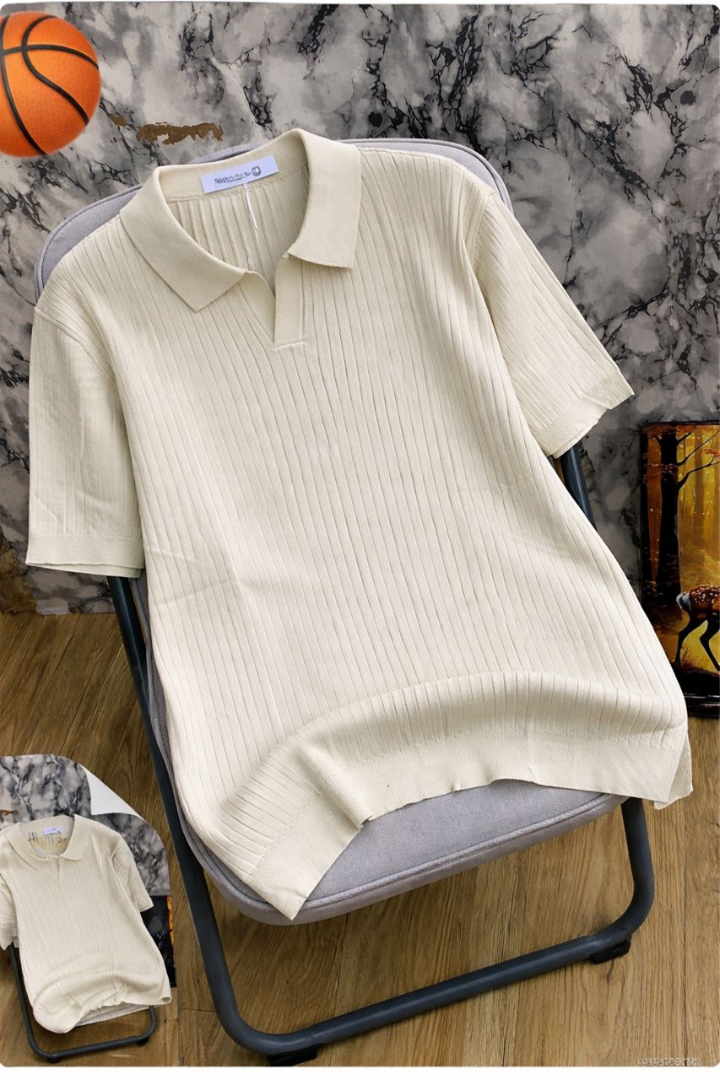 Men collar tee shirts