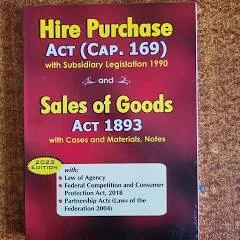 Sales of goods Act with cases