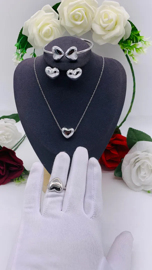 Custom Earrings and Necklace Set - 2