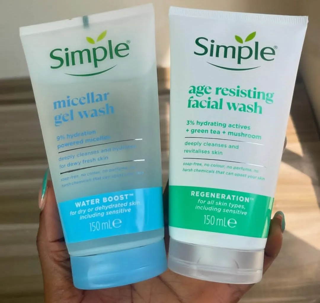 Simple face wash