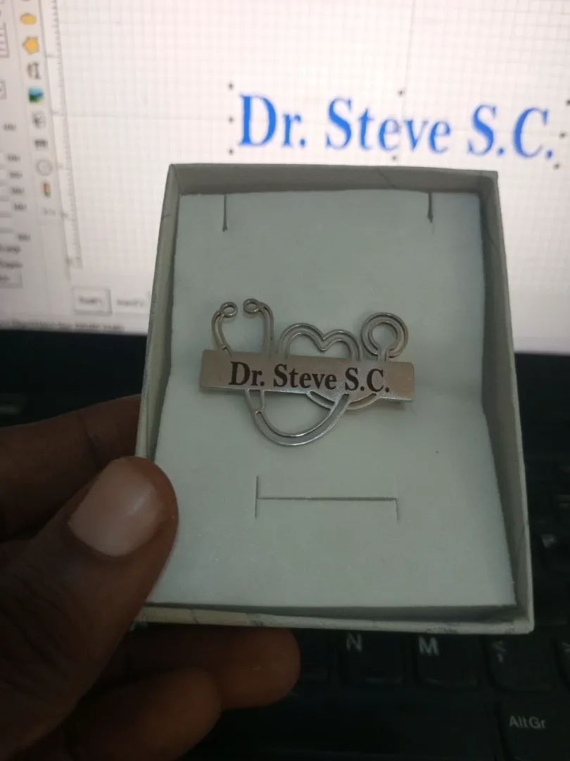 Stethoscope Brooch - 2