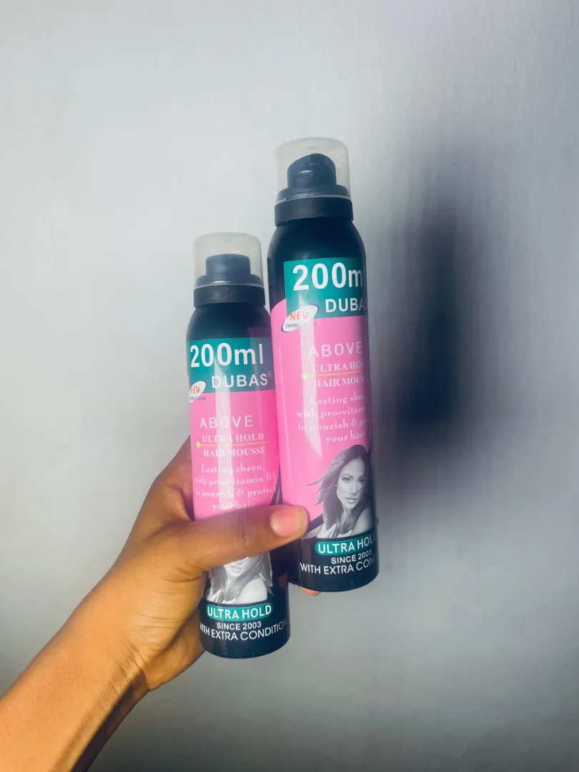 Hair mouse/oil sheen